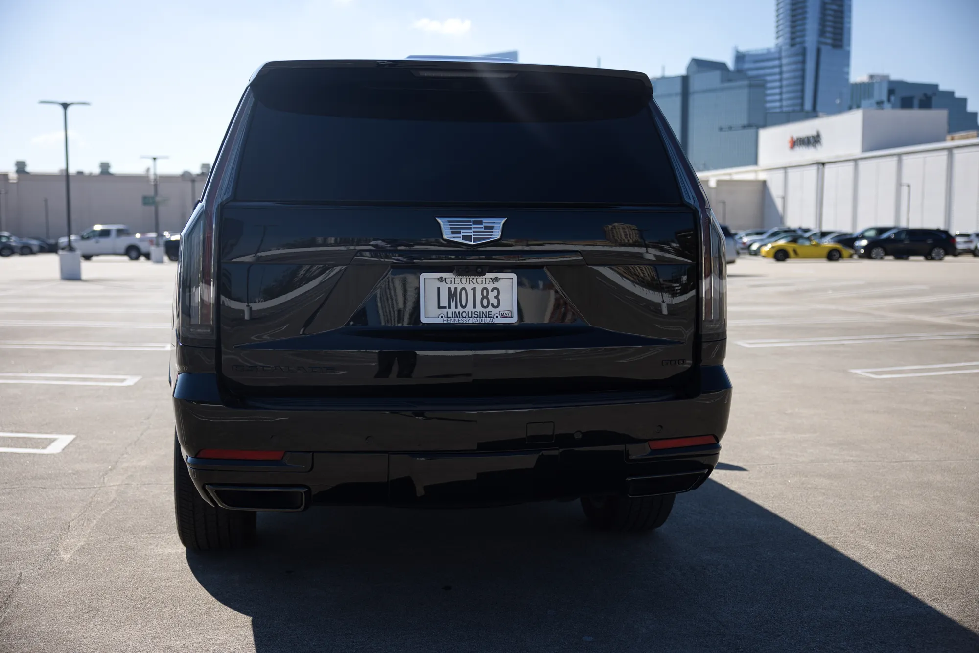 2026 Cadillac Escalade Sport ESV rear view