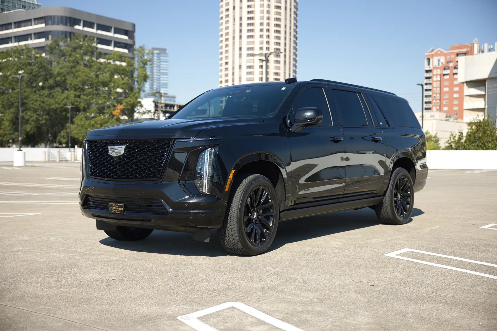 2026 Cadillac Escalade Sport ESV front angle in Atlanta