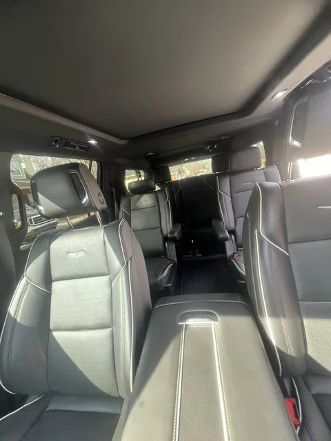 2022 Cadillac Escalade Sport ESV cabin view from the front console