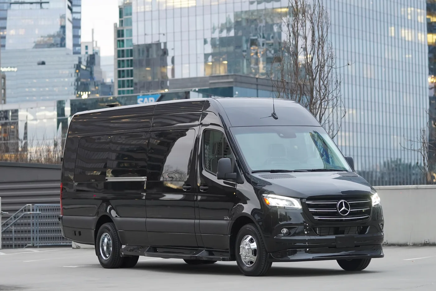 Mercedes-Benz Sprinter in downtown Atlanta